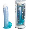Silexd - angel dildo fantasy liquid silicone thermoreactive celestial blue 20.3 cm