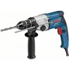BOSCH Vŕtačka 2-rýchlostná GBM 13-2 RE s rýchloupínacím skľučovadlom / 750 W