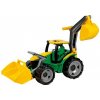 Lena Traktor s lyžicou a bagrom 65 cm zeleno-žltá