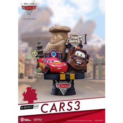 Beast Kingdom Toys Cars 3 D-Select Diorama 13 cm