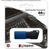 KINGSTON DataTraveler EXODIA M 64 GB USB 3.2, black/blue, USB Kľúč (DTXM/64GB)