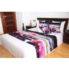 Prehozynapostel přehoz na postel Biele 3D s ružovými orchideami MARN40N 220 x 240 cm