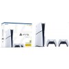PlayStation 5 (Model Slim) + PlayStation 5 DualSense Wireless Controller, black & white [CFI-2016]