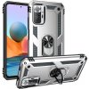 PROTEMIO 32135 RING Ochranný obal Xiaomi Redmi Note 10 Pro strieborný