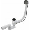 Alcadrain Automatický vaňový sifón, Gun Metal lesklý A55K-GM-P