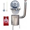 Perfect Home kotlík na guláš nerez 1,2 mm 30 l, pokrievka nerez 50 cm INOX, Perfect Home kotlina nerez 1,5 mm 45 cm STRONG EXCLUSIVE, vareška 50 cm SMREK, naberačka antikor INOX, paprika GURMÁN 50 g