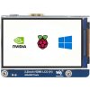 Waveshare 3,2 palcový HDMI IPS LCD Display (H), 480×800, Adjustable Brightness, No Touch