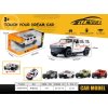 Wiky Vehicles Auto terénne kovové 11 cm spätné natiahnutie