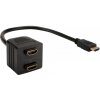PremiumCord Adapter HDMI rozdvojka M - 2x F konektory kphdma-6