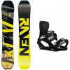 Raven Barracuda Carbon Lime pánsky snowboard + Gravity Indy black pánske snb viazanie - 155 cm + L (EU 42-45)
