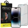 Tvrdené sklo PRIVACY Samsung Galaxy S23 Ultra (S918) celý displej FULL GLUE čierne
