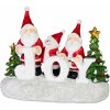 Dekorácia MagicHome Vianoce, Santa, 11x24.5x19.5 cm