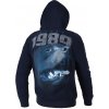 PitBull West Coast - pánská KP mikina FIGHTER tmavě modrá XL