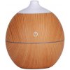 W37 aróma difuzér svetlé drevo ultrazvukový 7 LED farieb 130 ml