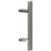 Nerezové madlo na dvere odskočené jednostranné 40x20mm, brúsený povrch K320/nerez AISI304 Dĺžka: 1 200 mm, B: 1000 mm, Povrch: Brúsený K320, Akosť: AISI304