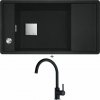 Franke FSG 611-88 onyx + Franke FC 6018.071 LINA onyx
