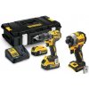 DeWALT - 18V AKU súprava vŕtacieho skrutkovača a rázového uťahovača, 2x aku 5,0 Ah Li-Ion, nabíjačka DCD791P2A