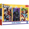 TREFL Puzzle Marvel Avengers: Dni plnej akcie 3x80 dielikov