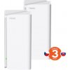 Tenda Nova MX15 Pro (2-pack) WiFi 6 AX5400 Mesh Gigabit systém, 6x GLAN/GWAN, WPA3, VPN, SK app 75012011