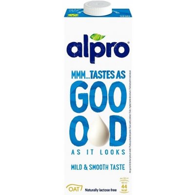 Alpro ovsený nápoj Tastes as good mild & smooth 1,8% 8 x 1 l
