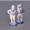 Cibulák trpaslík s harmonikou Lojzo 22,5 cm cibulový porcelán originálny cibulák Dubí