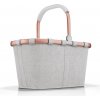 Nákupný košík Reisenthel Carrybag Frame Twist sky rose
