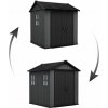 KETER NEWTON PLUS WIDE 7 x 7,5 záhradný domček, 230 x 224 x 246 cm, sivý 17212878