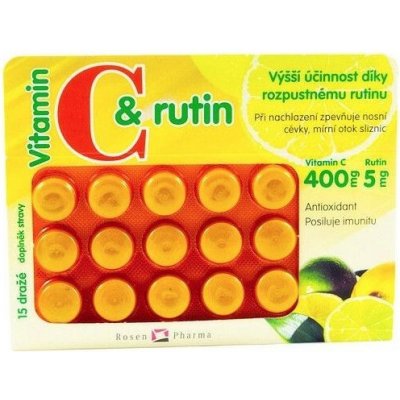 Rosen C+rutin 400 mg 15 tabliet