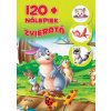 120+nálepiek zvieratá