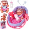 Bábika bábika v nosiči MalPlay 107070 Dollys 28 cm
