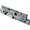 Alfistone kamenný obklad, černá břidlice BL002, tloušťka 2 - 3 cm, rozměry: 15 x 60 cm