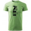 Hero, Legend, King x Queen 1974 - Klasické pánske tričko vyššej gramáže - 3XL ( Trávová zelená )