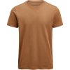 James Harvest Tričko Scarsdale T-Shirt Men, těžká bavlna, krátký rukáv, pánské COT624021apw02-hazel M Oříšková