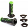 X-GRIP MANETKI (GRIPY) BRAAAAP GRIPS LOCK-ON-GRIP (Z ADAPTERAMI ROLGAZU) GREEN FARBAZIELONY