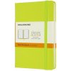 Moleskine Zápisník tvrdé dosky A6 linajkový limetka