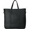 Kožená taška na notebook Facebag Neapol - čierna