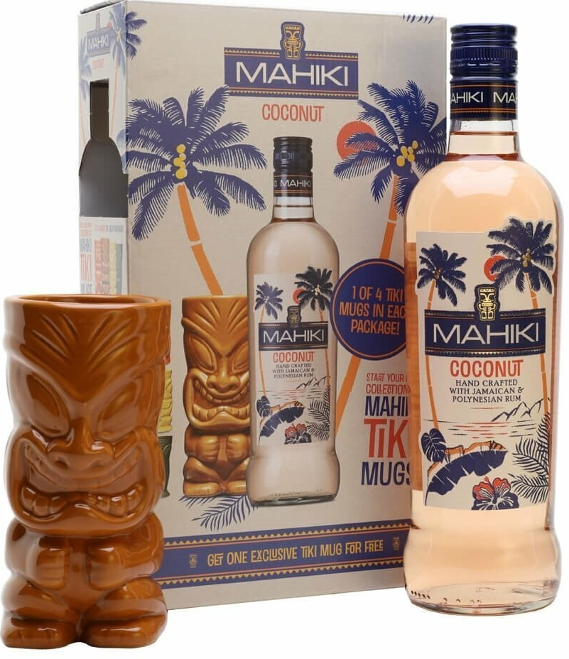 Mahiki Coconut Tiki Liqueur 21% 0,7 l (darčekové balenie 1 hrnček)