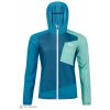 ORTOVOX Windbreaker dámska bunda, petrol blue XS