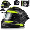 MOTOCYKLOVÁ PRILBA | VITO PRESTO AERO | FLUO MATT SYSTÉM PINLOCK + CLONA