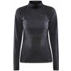 Craft ADV SubZ Wool LS Tee triko dámské Barva: Černá, Velikost: S