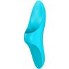 Prstový vibrátor Satisfyer Teaser modrý, silikónový vibrátor na prst pre ženy a páry
