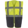 Yoko Reflexná multifunkčná vesta HVW801 Hi-Vis Yellow 3XL