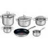 Tefal Sada hrncov Duetto+ nerezová oceľ 10 ks