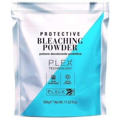 Black Bleaching Protective Powder with Plex 500g - Inovatívny melírujúci prášok