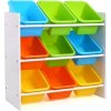bHome Detský úložný regál na hračky Colorful UBBH1904