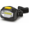 COB LED čelová lampa s vysokou svietivosťou - na batérie - 12 ks / displej