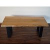 Masivní Deska Dub Lavice Výběr Rozměrů Rozměry desky lavice: 45 x 150 cm
