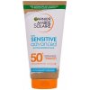 Garnier Ambre Solaire Sensitive Advanced Hypoallergenic Milk SPF50+ opalovací mléko pro pokožku citlivou na slunce 175 ml