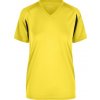 DAIBER JN 316 / Dámske bežecké tričko - yellow/black XS