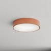 TEMAR LIGHTING Stropné svietidlo Cleo 400, meď, senzor, IP54, Ø 40 cm, kov - CLEO 400 IP54 COPPER MOTION SENSOR